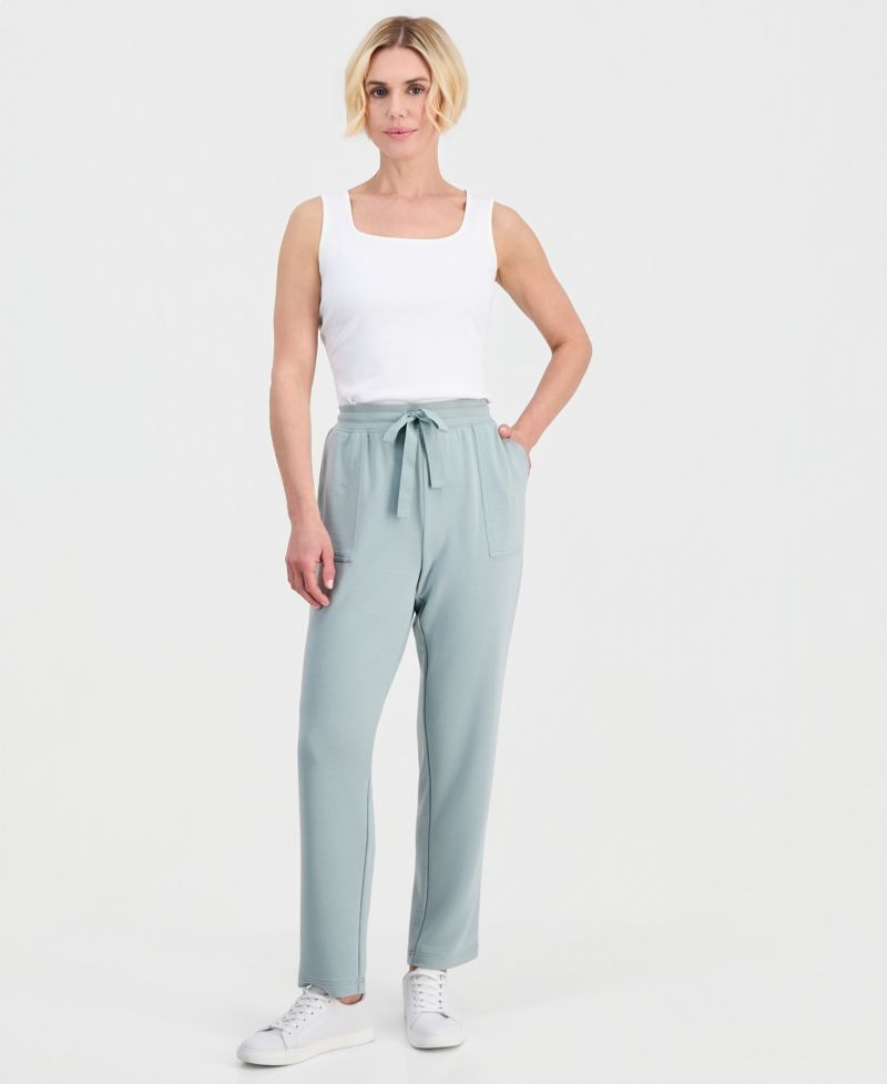 Petite LuxLounge French Terry Fleece Sweatpants