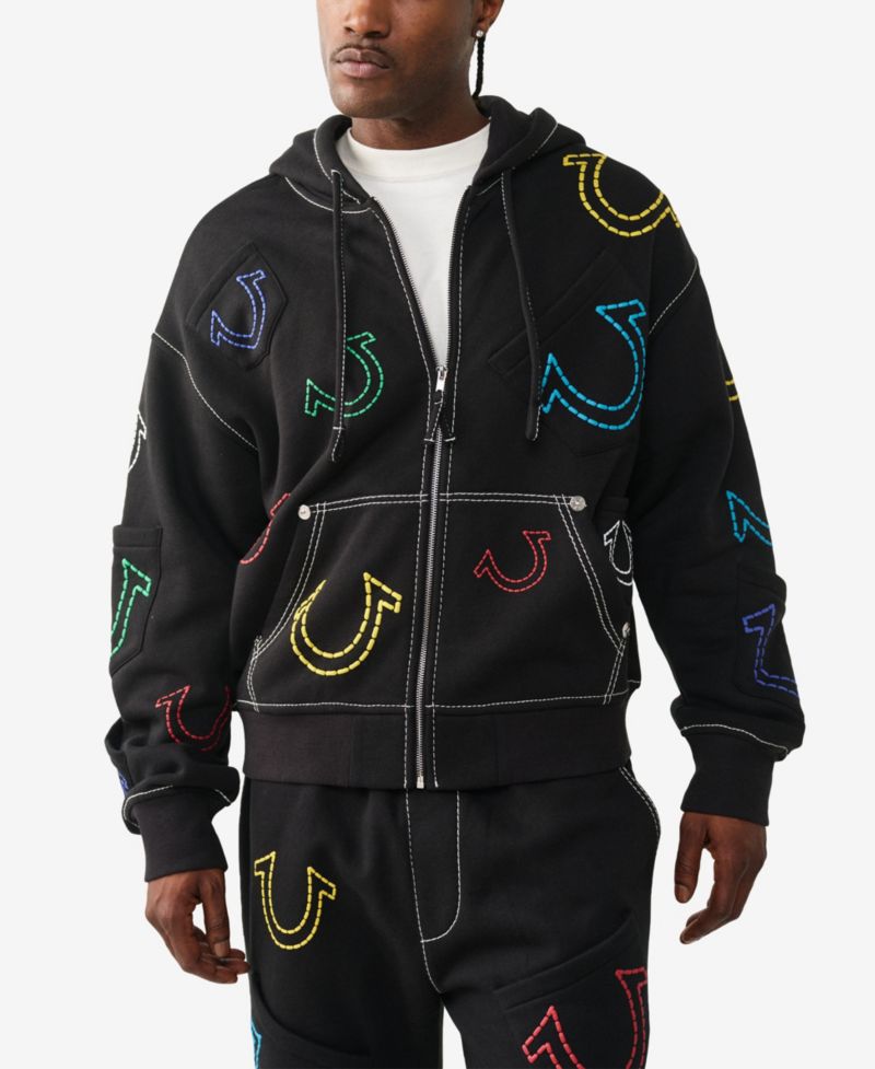 Men's Long-Sleeve Zipper Hoodie