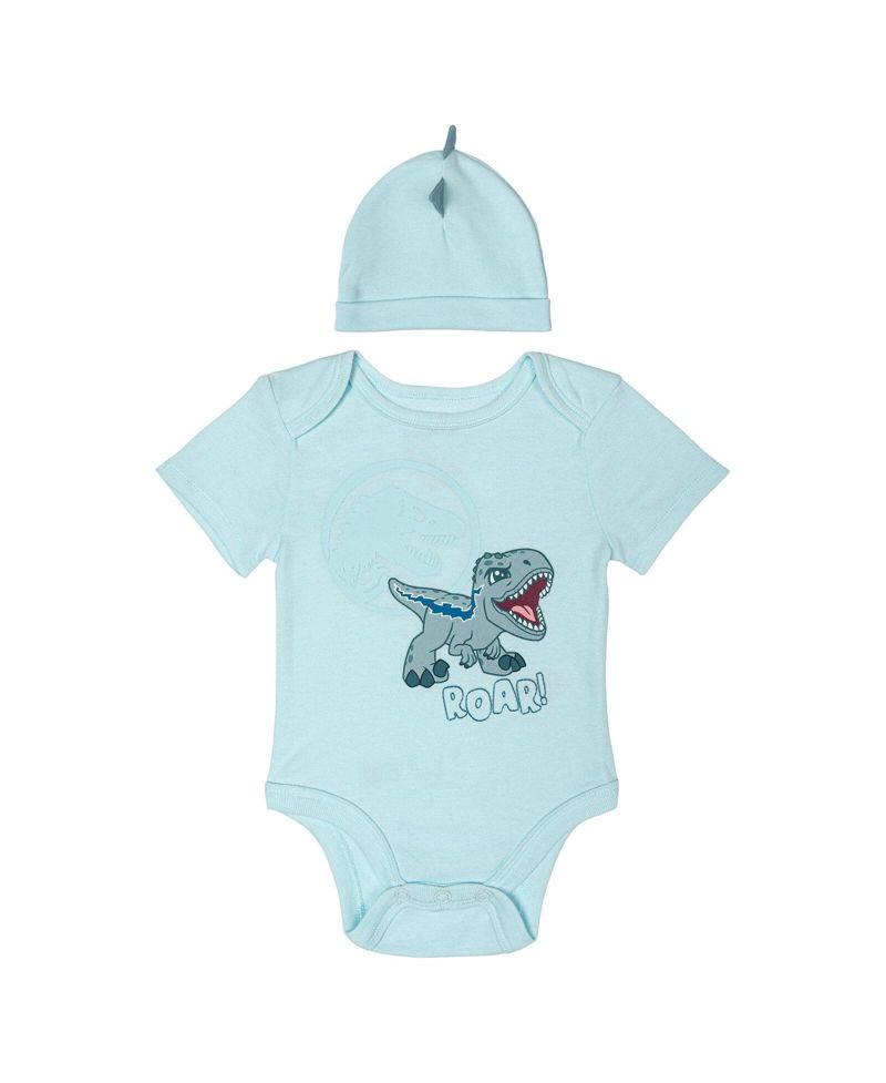 Baby Boys Cosplay Bodysuit and Hat Set