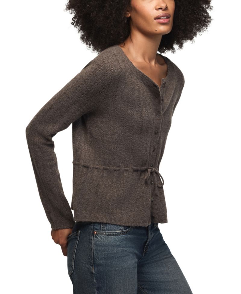 Women's Cloud Soft Babydoll Pointelle Cardigan