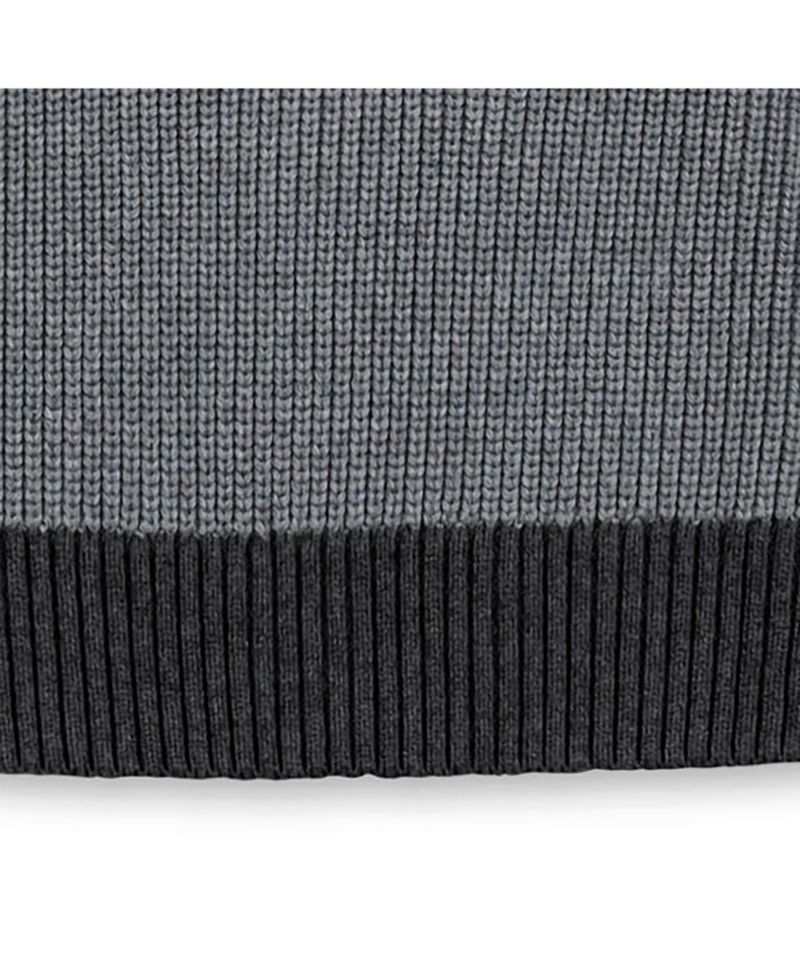 Men's Hope and Henry Organic Crew Neck Shoulder Detail Sweater
