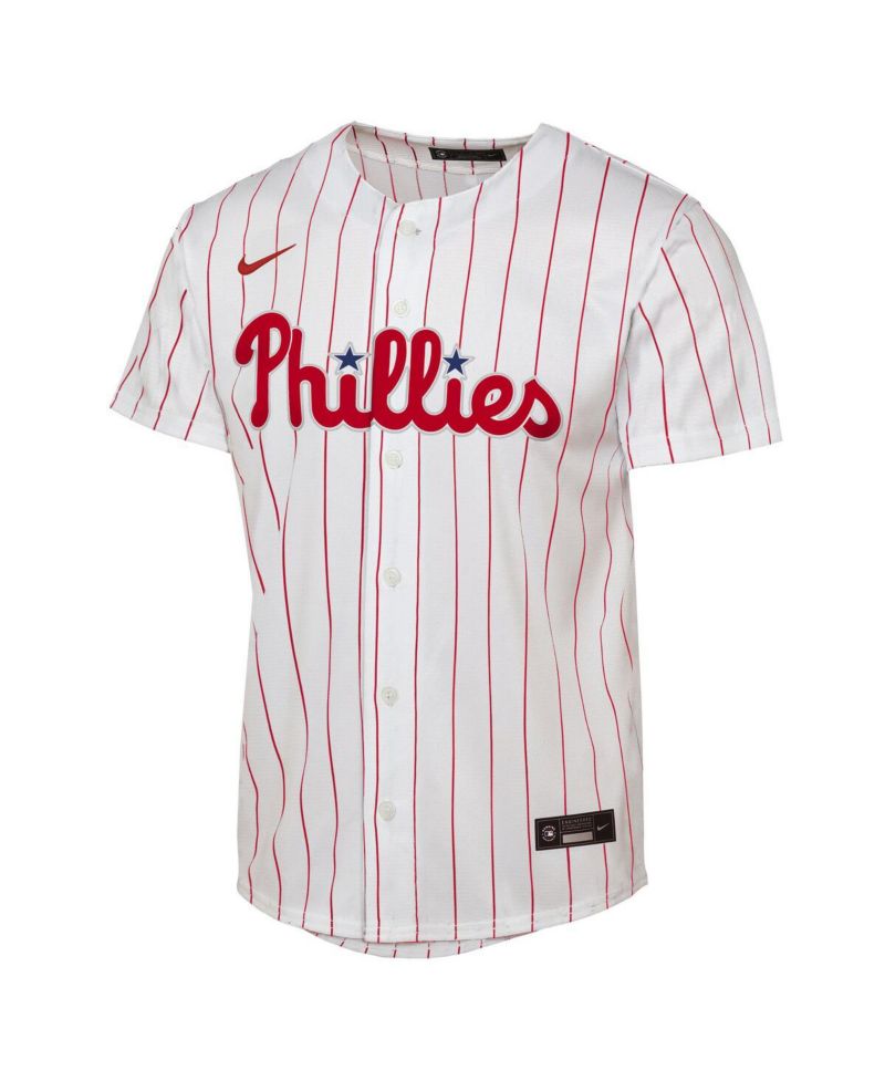 Big Boys and Girls Bryce Harper White Philadelphia Phillies Home Replica Player Jersey