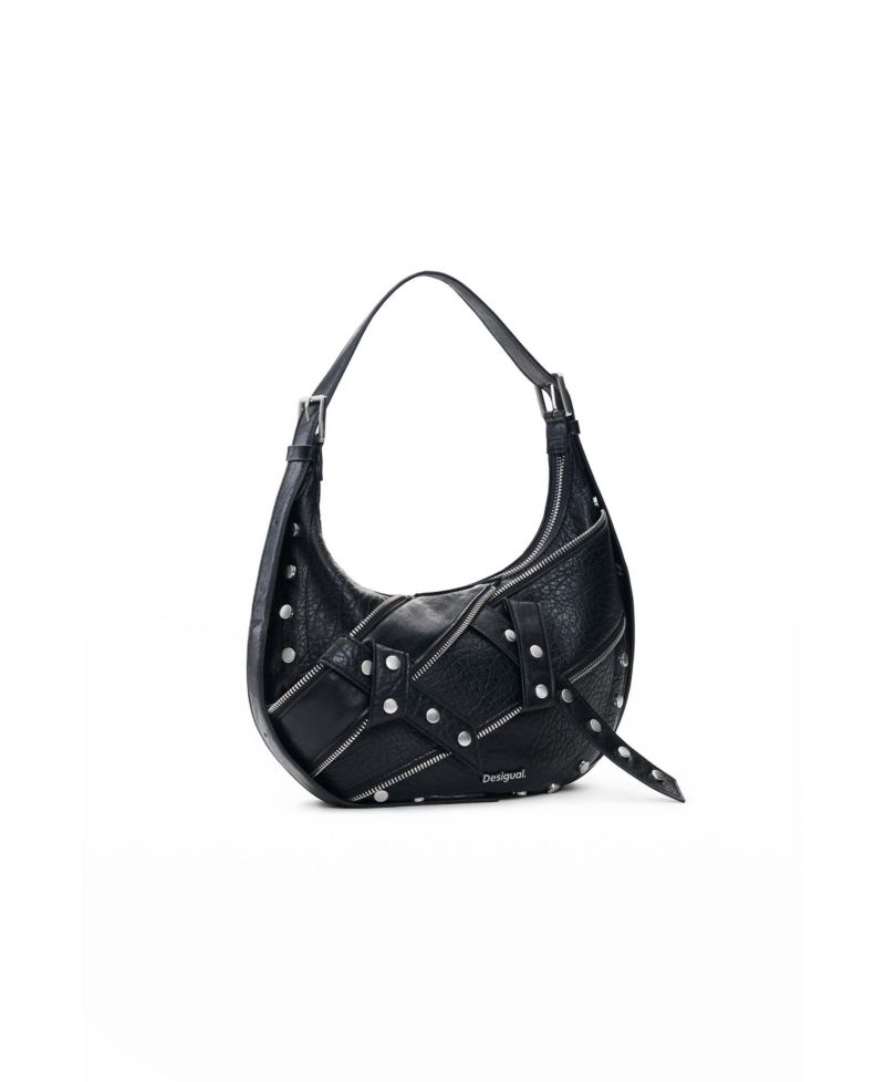 Women's Medium Studded Shoulder Bag
