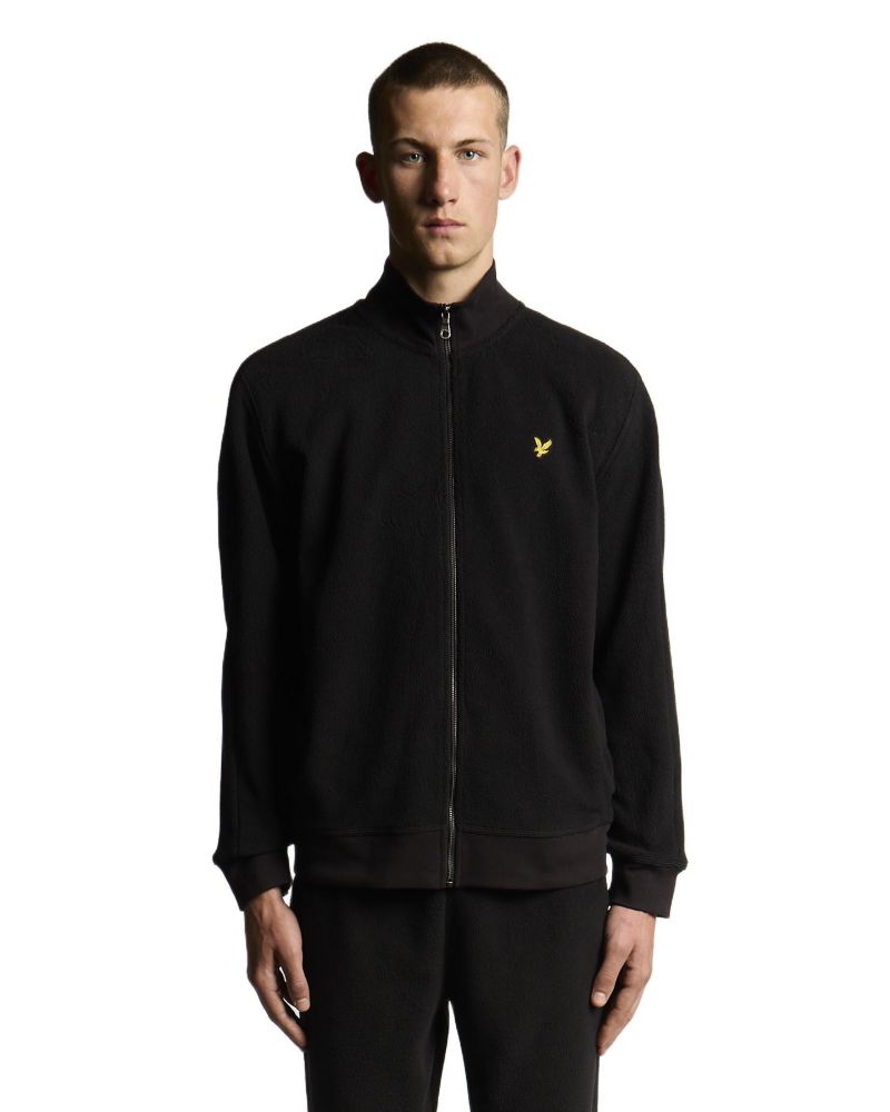 Men's Long Sleeve Polar Fleece Track Jacket