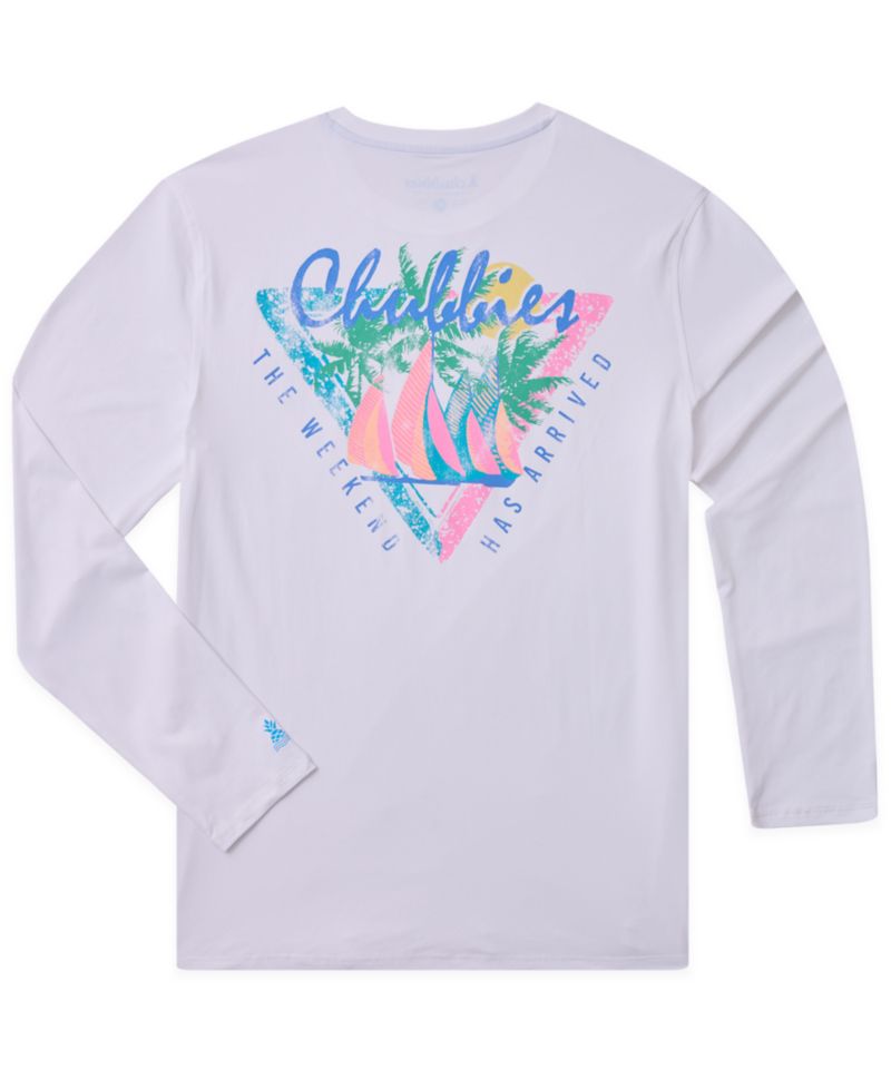 Men's The Tacking Toward Sun Crewneck Swim T-Shirt
