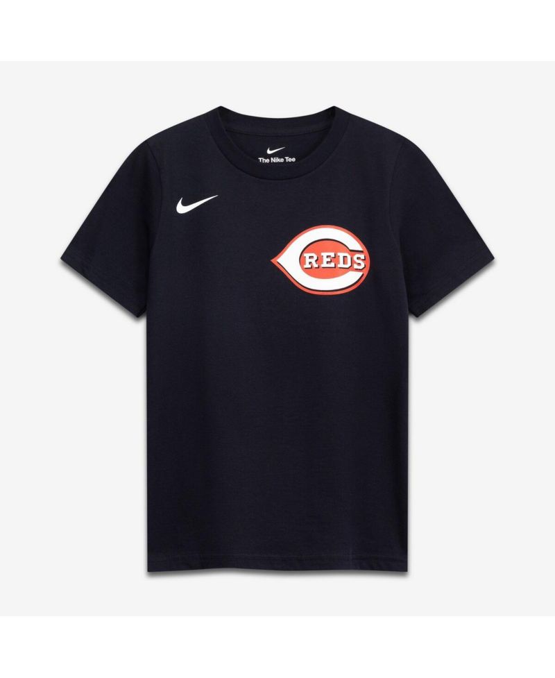 Big Boys and Girls Elly De La Cruz Black Cincinnati Reds Name & Number T-Shirt