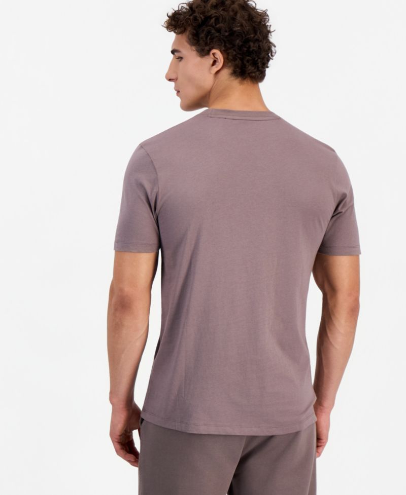 Men's Dulivio Crewneck Logo Print T-Shirt