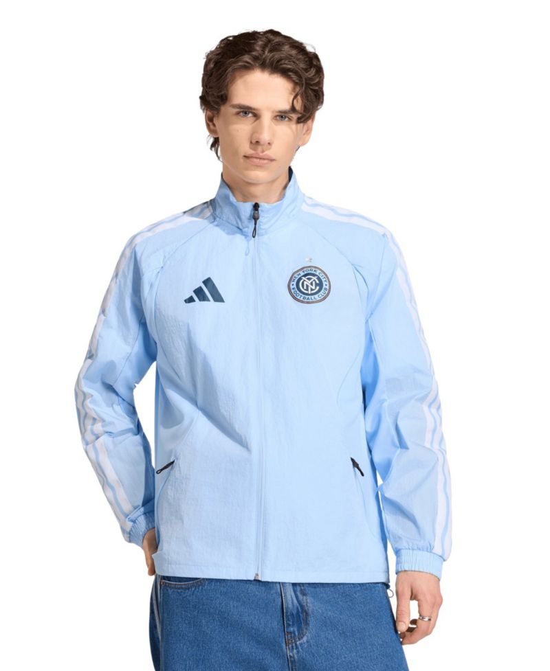 Men's Light Blue New York City FC 2026 Anthem Raglan Full-zip Jacket