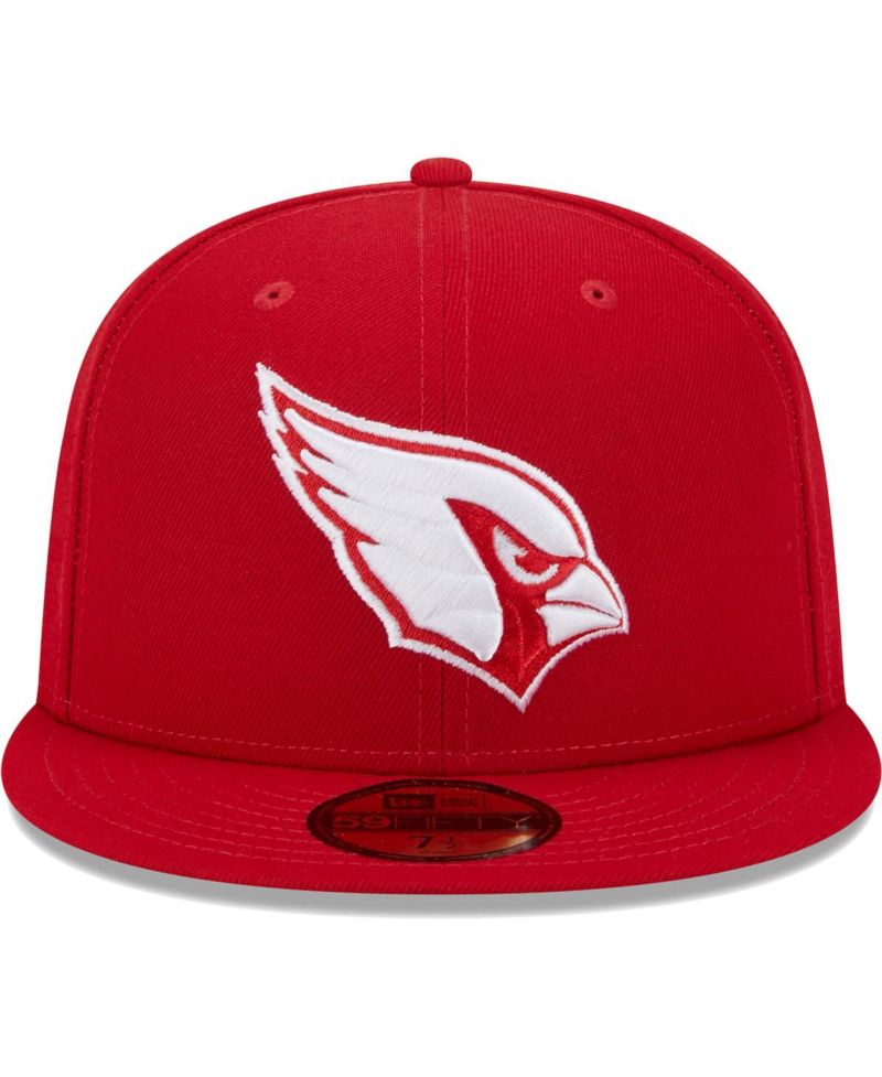 Men's Scarlet Arizona Cardinals 2006 Inaugural Season Main Patch 59FIFTY Fitted Hat