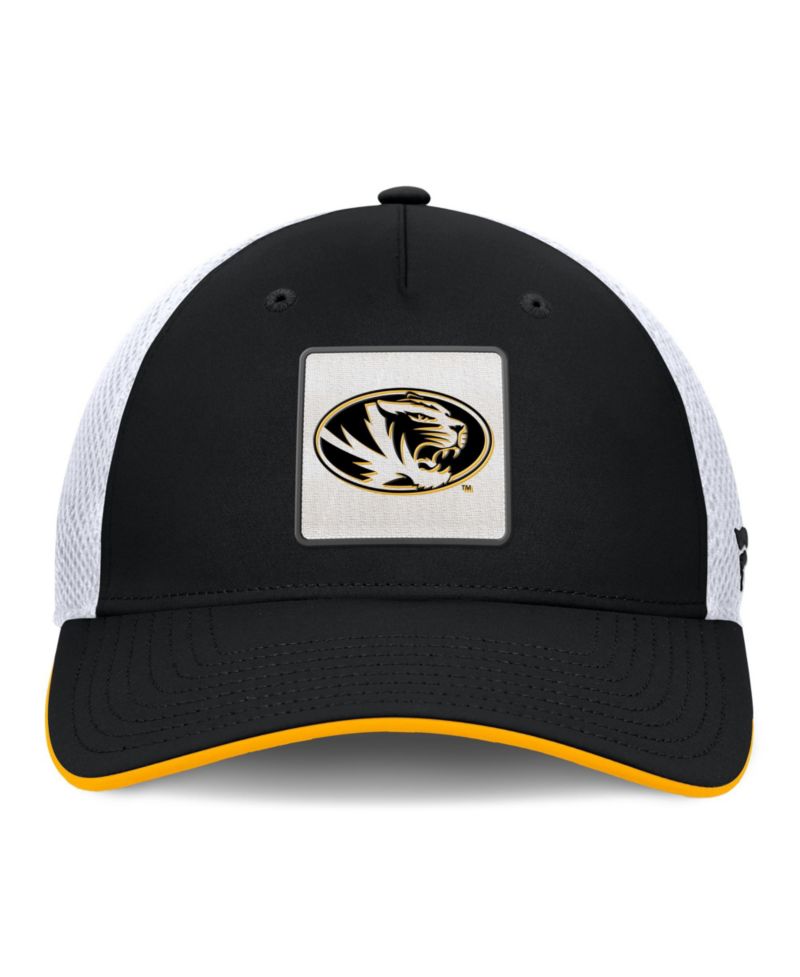 Men's Black Missouri Tigers 5-Panel Matter Flex Hat