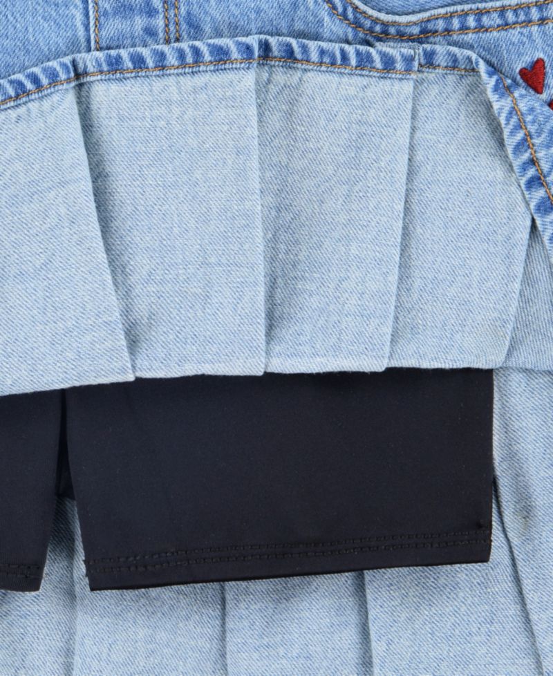 Girls' 5-16 Drop Waist Mini Skirt