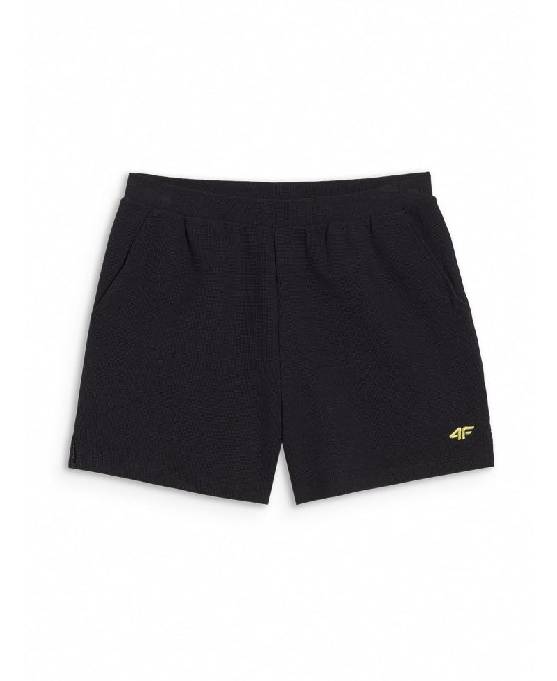 Women's Waffle Knit Short Sweatpants Regular Fit