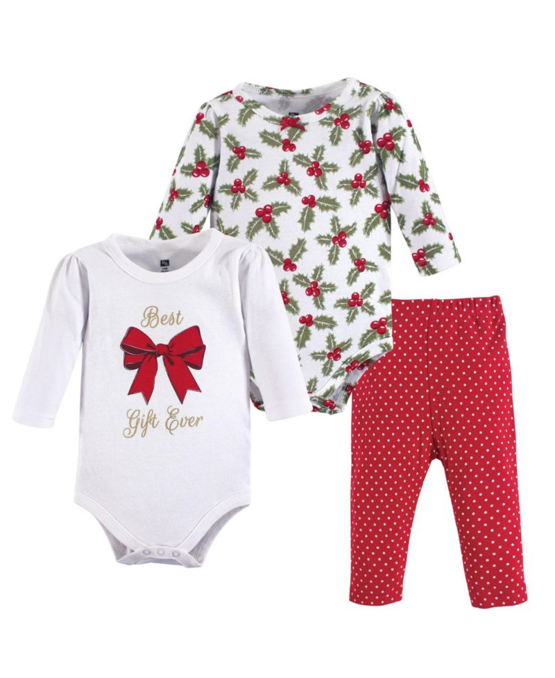 Baby Girls Hudson Cotton Bodysuit and Pant Set