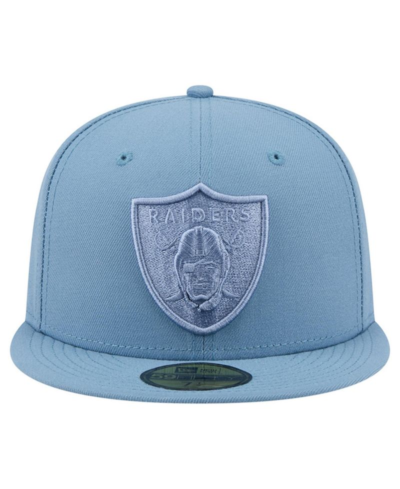 Men's Blue Las Vegas Raiders Color Pack 59FIFTY Fitted Hat