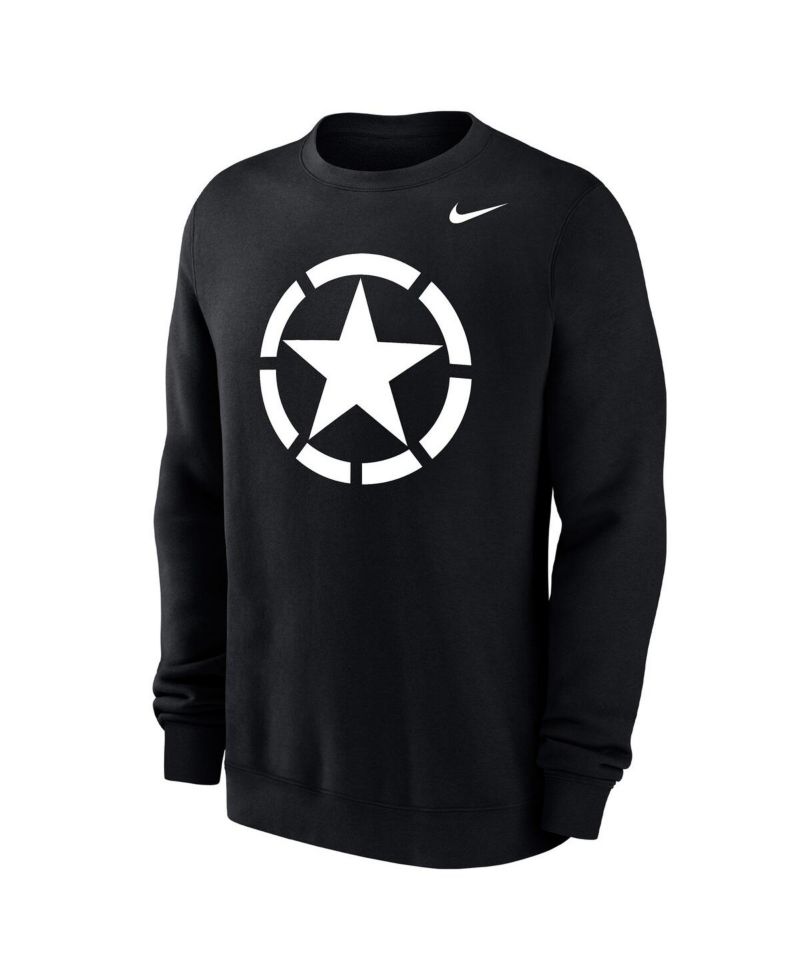 Men's Black Army Black Knights 2024 Rivalry Collection Club Fleece Sweatshirt