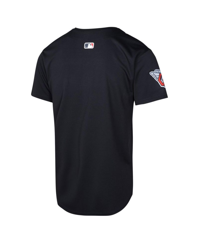 Big Boys and Girls Navy Cleveland Guardians Alternate Limited Jersey