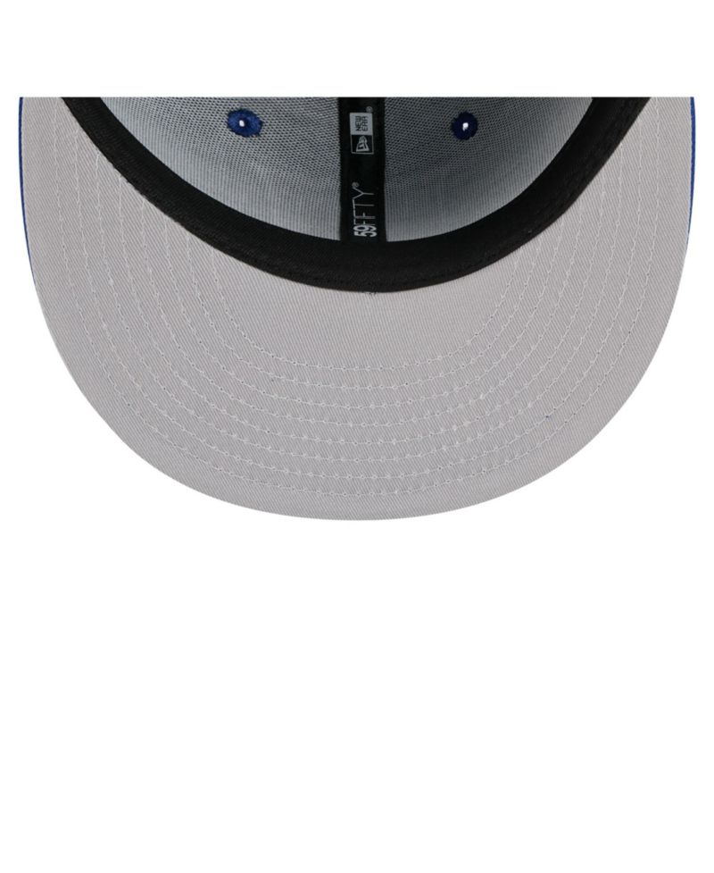 Men's Blue New York Rangers Faded Lines 59FIFTY Fitted Hat