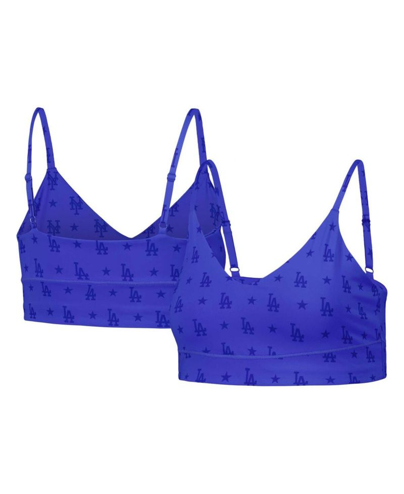 Women's Royal Los Angeles Dodgers Active Bra