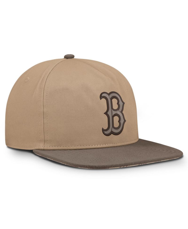 Men's Light Brown Boston Red Sox Statement Adjustable Hat
