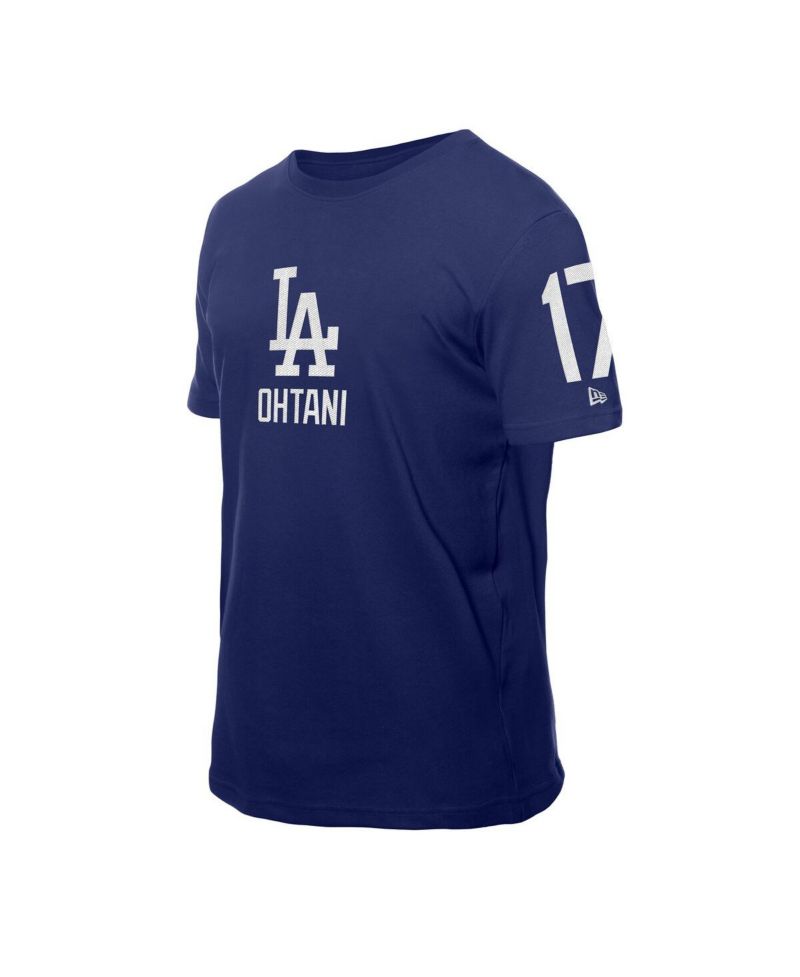 Men's Shohei Ohtani Royal Los Angeles Dodgers Design Lab Name & Number T-Shirt