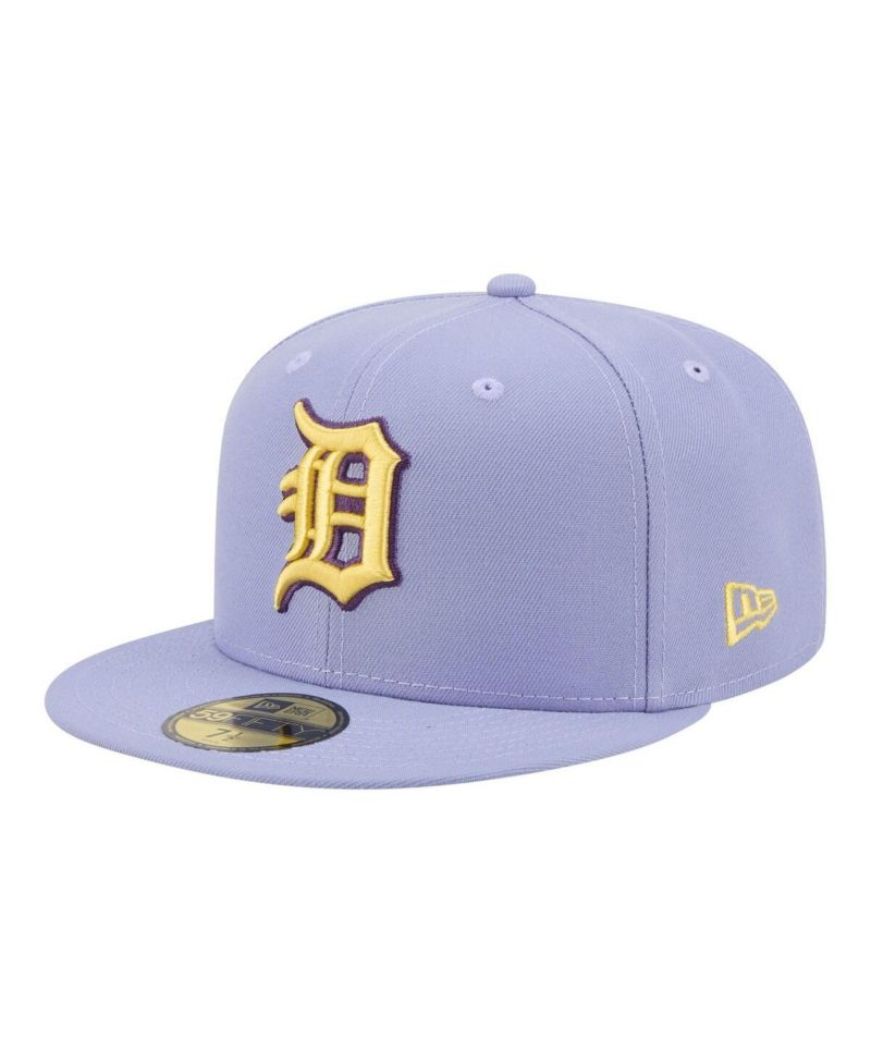 Men's Light Purple Detroit Tigers Lavender Bloom 59FIFTY Fitted Hat