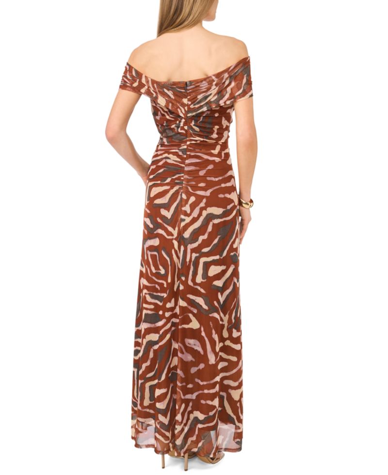 Women's Off-The-Shoulder Maxi Dress