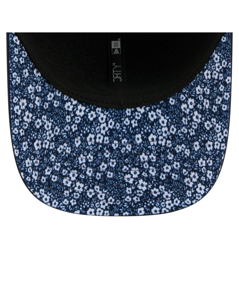 Men's Navy Chicago Bears Floral 9FORTY M-Crown Trucker Adjustable Hat