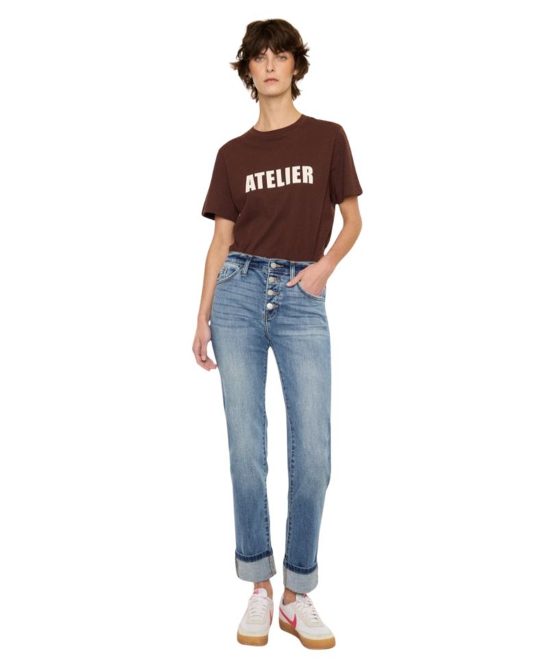 Women's Noelle Essentials High Rise Skinny Straight Jeans