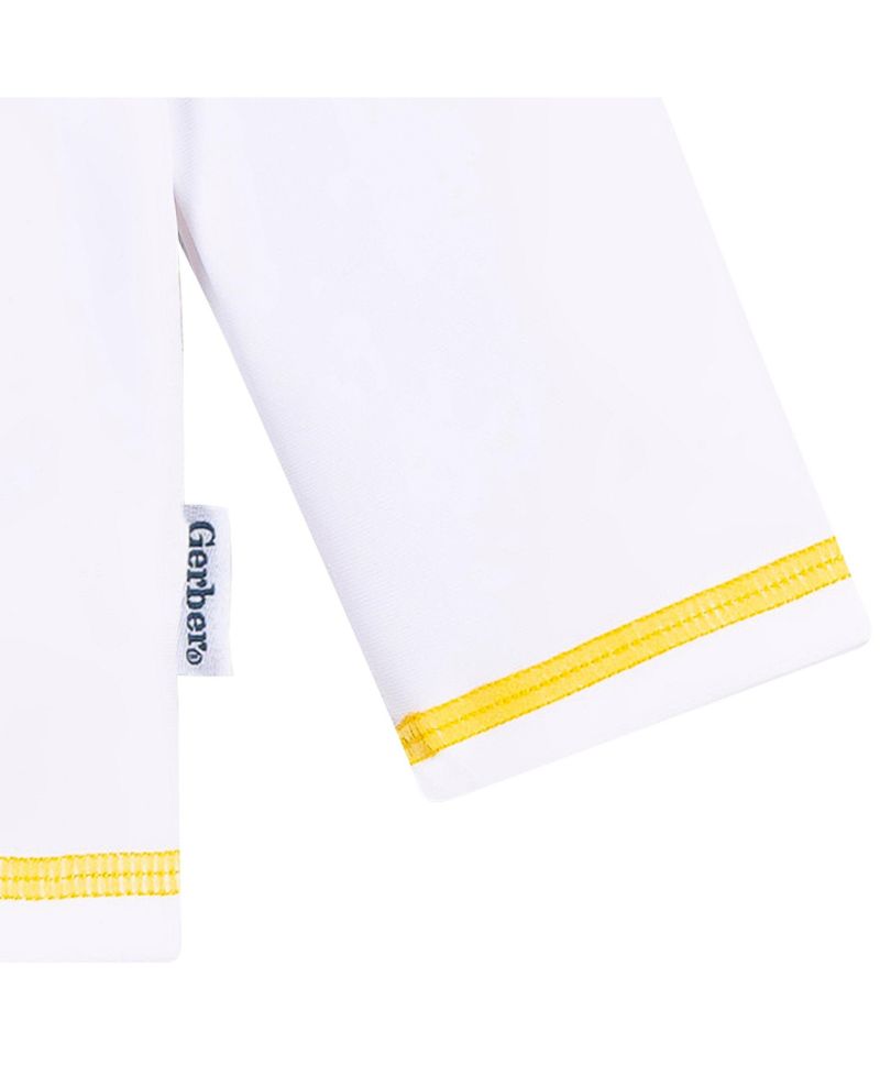 Baby Neutral Rashguard Top, White