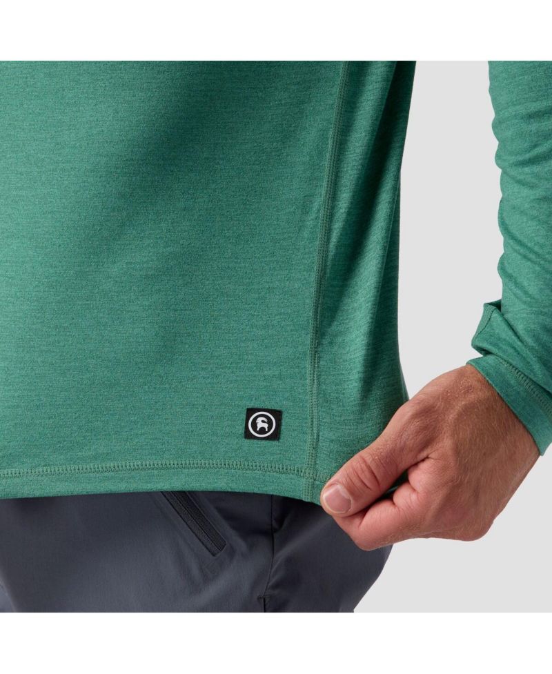 Men's Destination 1/4-Zip Top Performance Shirts Long Sleeve