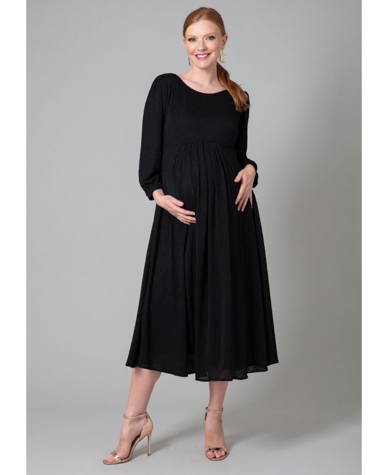 Maternity Tiffany Rose Isla Ribbed Jersey Dress