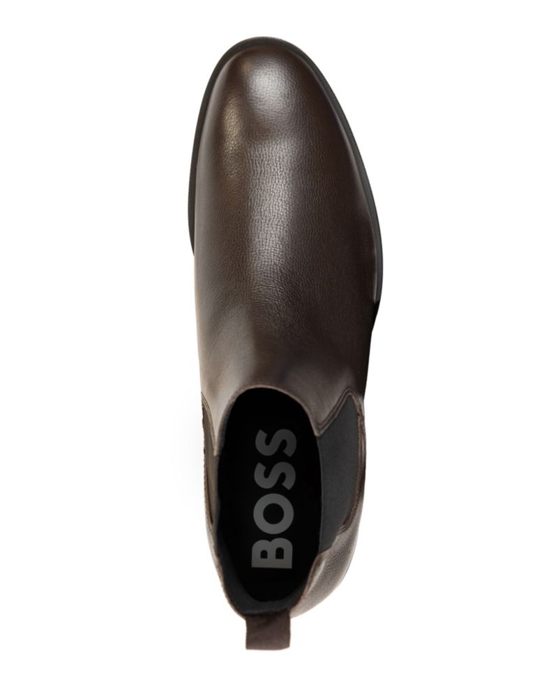 Men's Colby Grainy Round Toe Boots