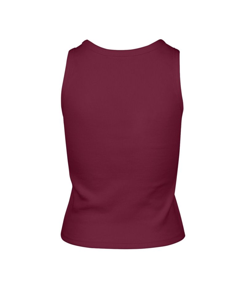 Women's '47 Garnet Florida State Seminoles Straight Cut Baby Rib Tank Top