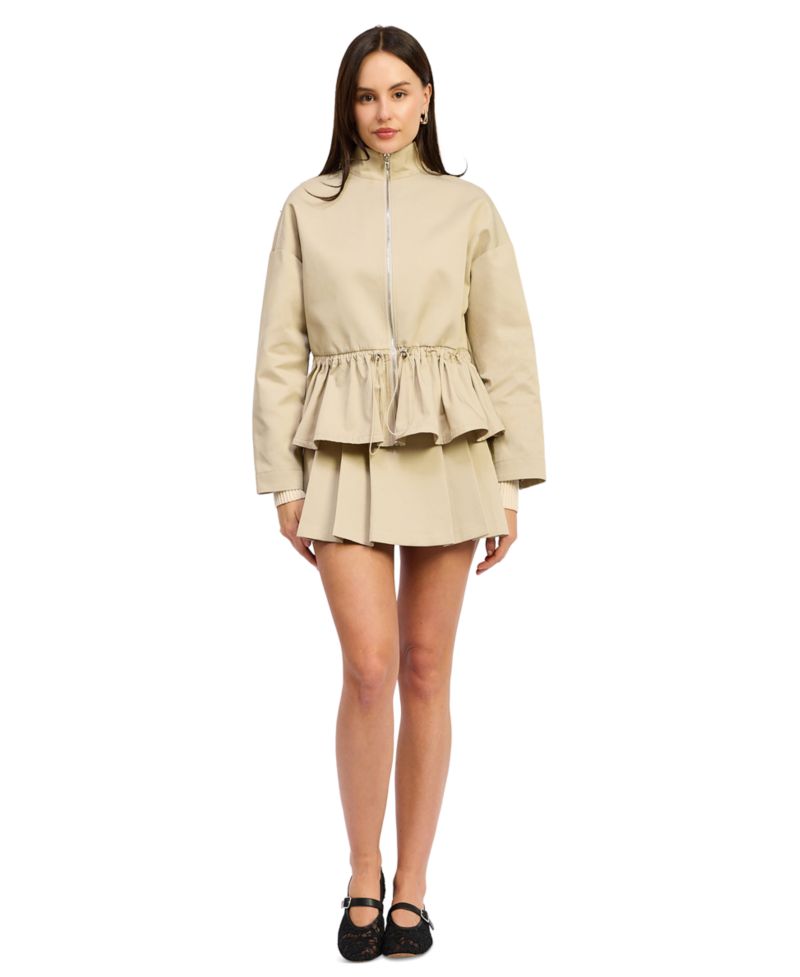 Women's Annie Zipper Front Collared Jacket
