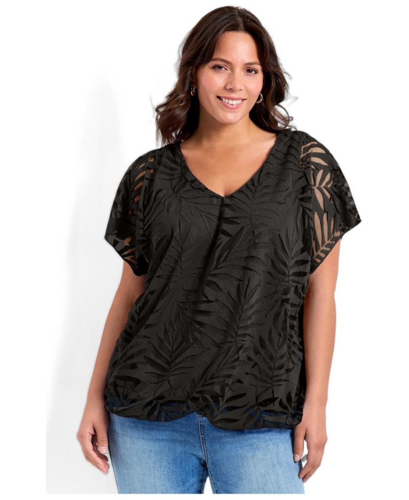Women's Elora Burnout Top