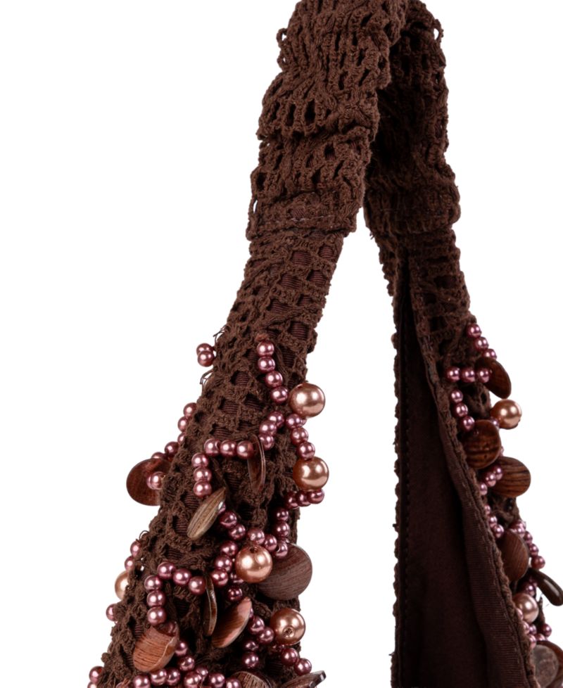 Ariel Knit Medium Hobo Handbag