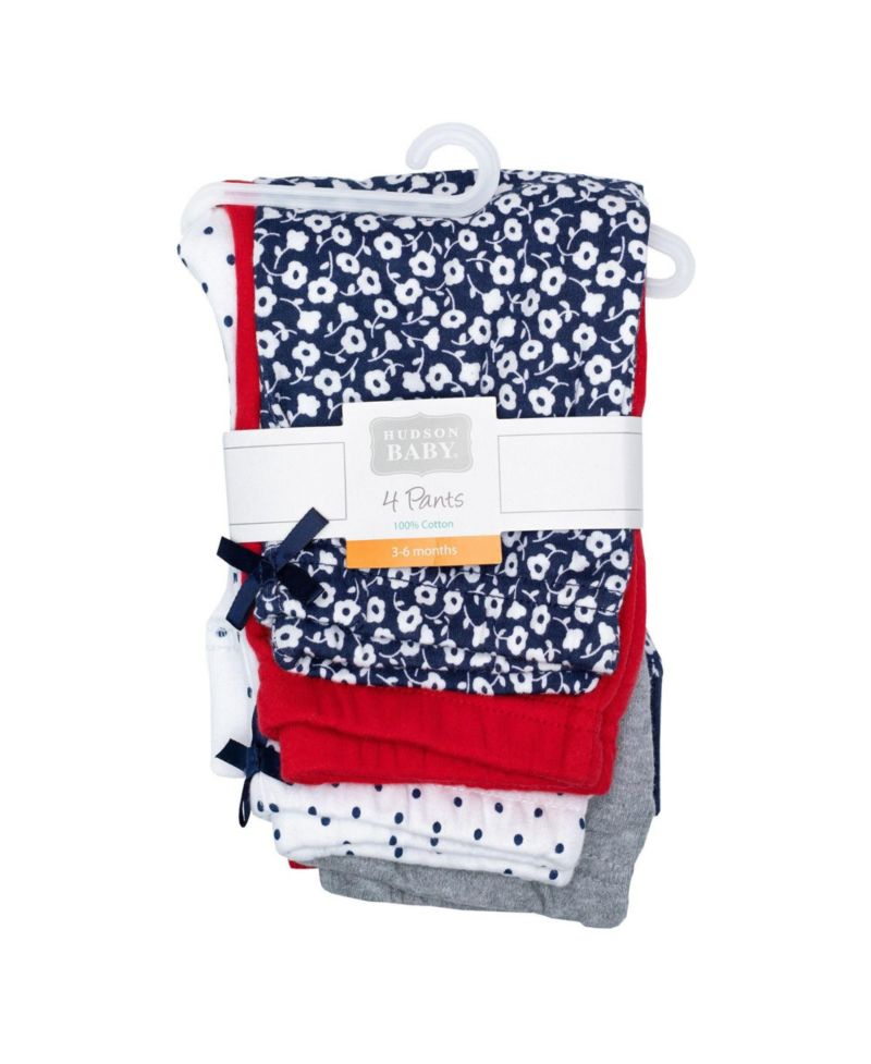 Toddler Girls Cotton 4 piece Pants and Leggings.