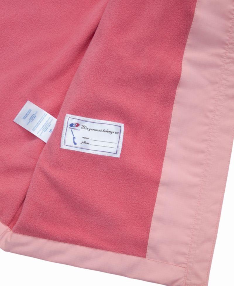 Girl's (4-18) Ripstop Fleece Lined Windbreaker