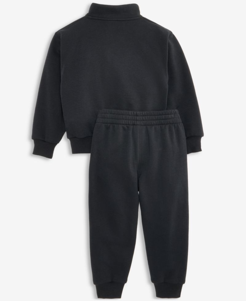 Boys' 2T-7 Logo Detail Sweatshirt and Pants, 2-Piece Set