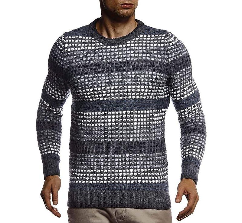 Men's Stylish Sweater Longsleeve Pullover Sweatshirt Hoodie For Men Slim Fit