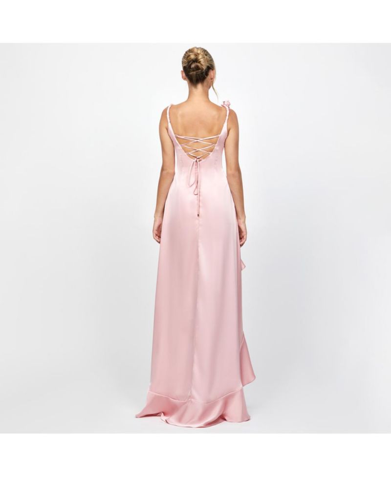Women's Nakiyah Cowl Hi Lo Dress