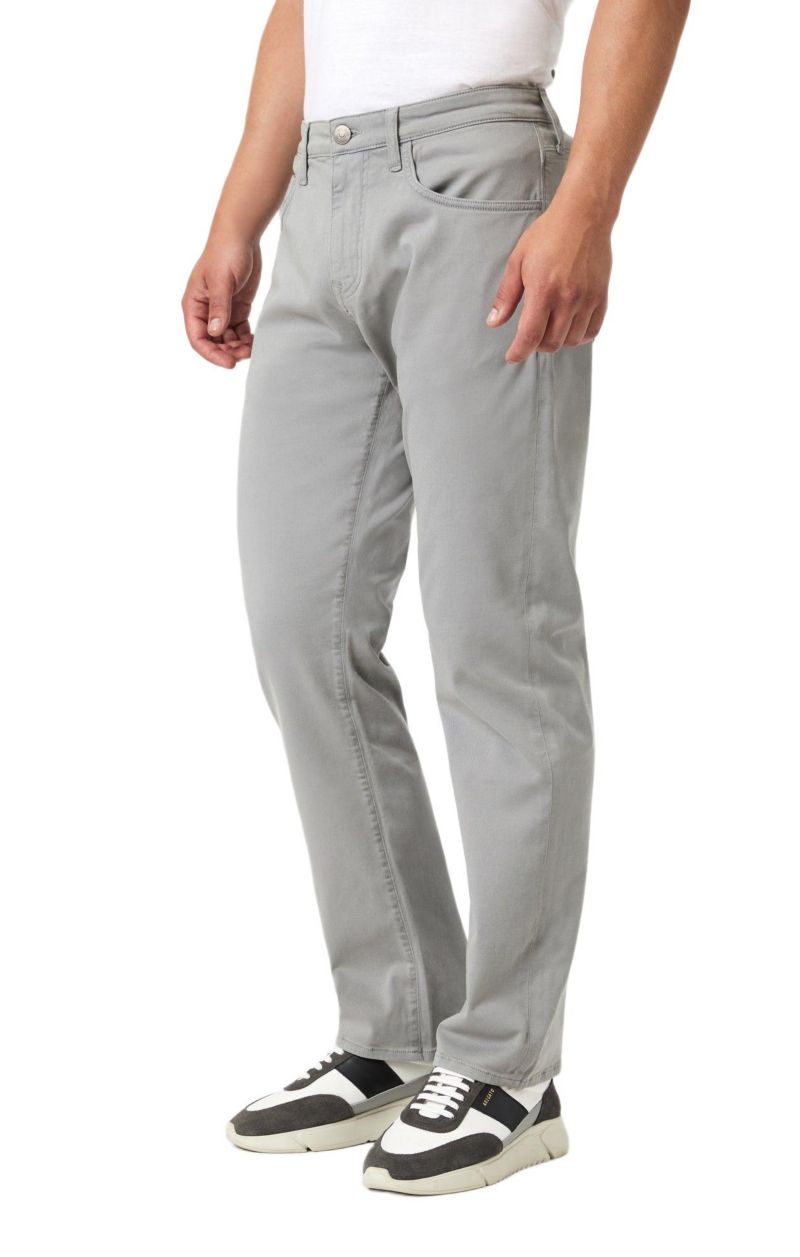 Men's Matt Relaxed Straight Leg In Stormy Casual Twill Pants
