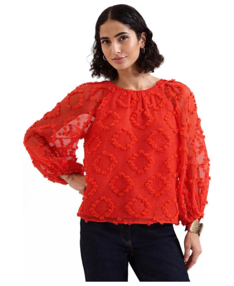 Women's Shayla Textured Blouse