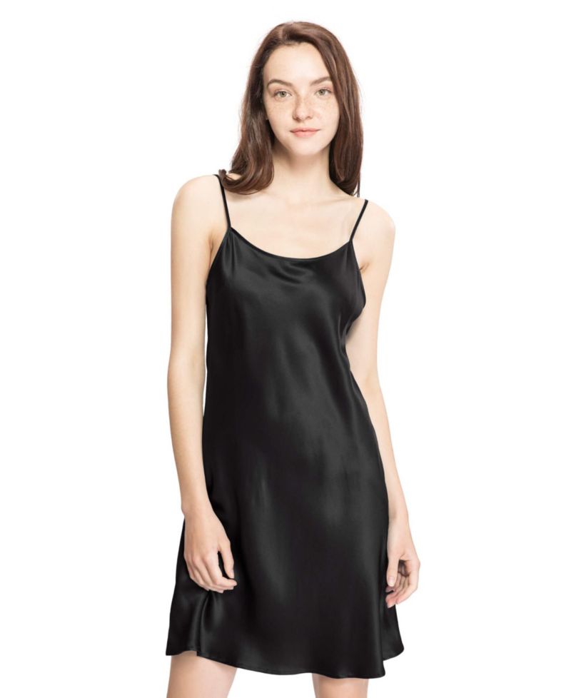 Women's 22 Momme Feminine Silk Chemise Nightgown