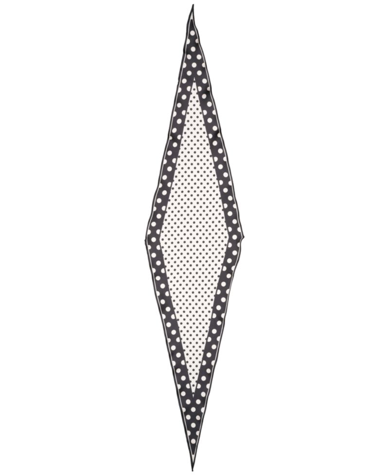 Etta Diamond Polka Dot Scarf