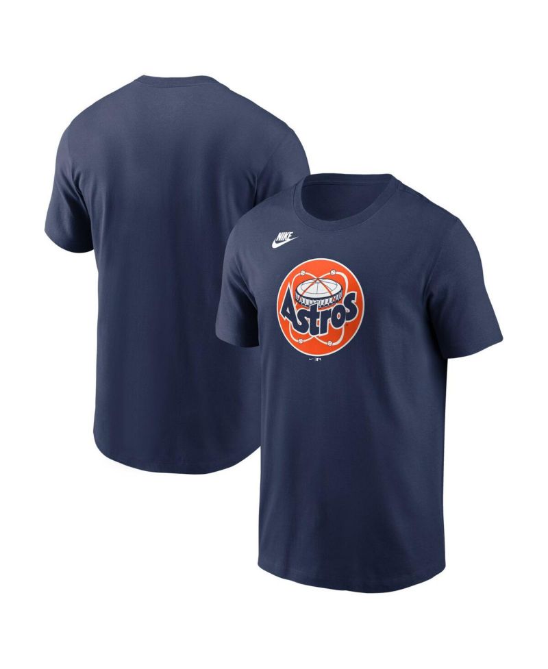 Men's Navy Houston Astros Cooperstown Collection Team Logo T-Shirt