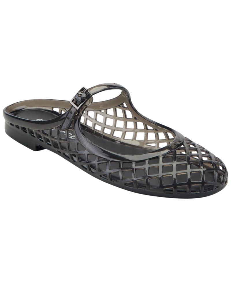 Женские туфли-лодочки Yunie Jelly Mary Jane Mule на плоской подошве