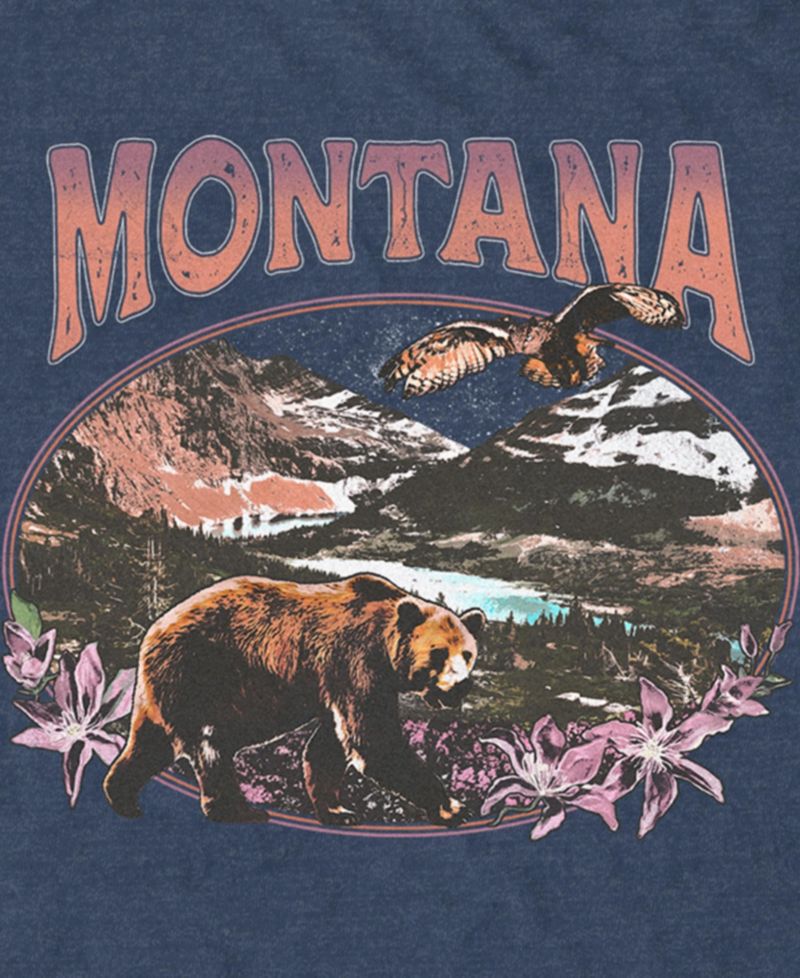 Men's Montana Landscape Short Sleeve T-Shirt