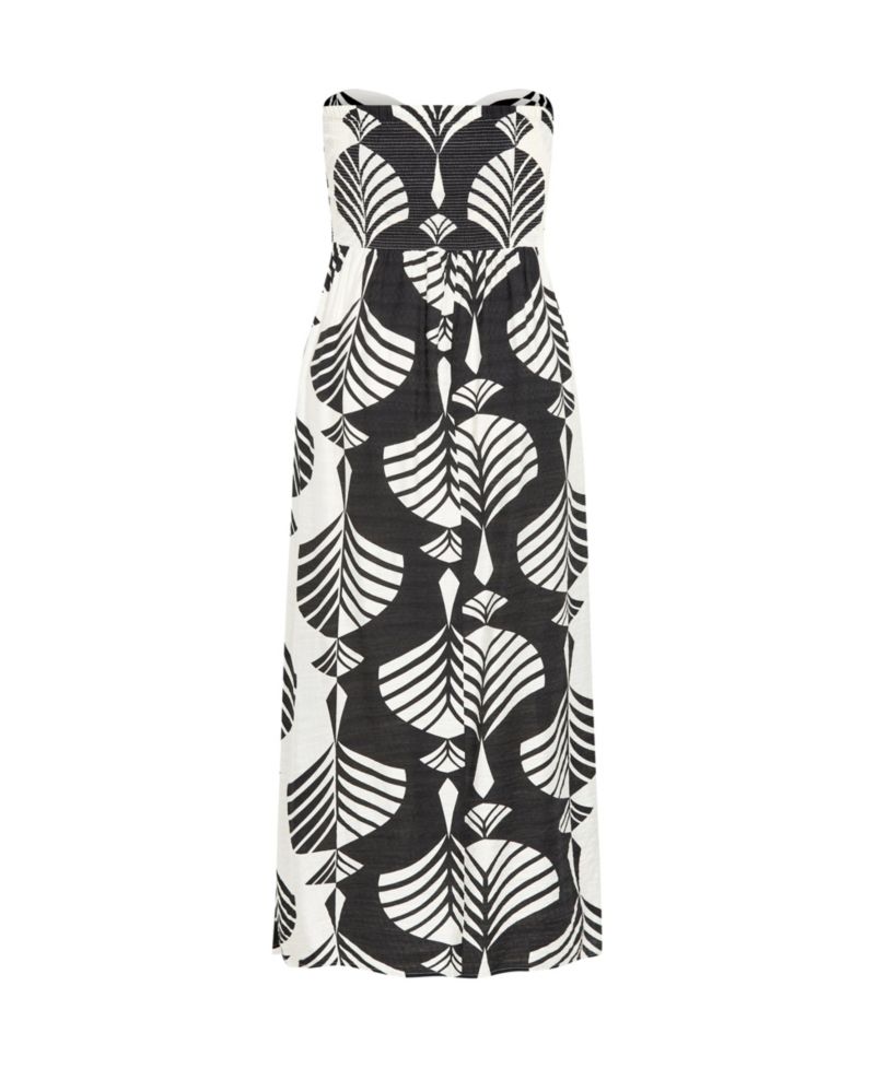 Women's Peta Border Print Maxi Dress