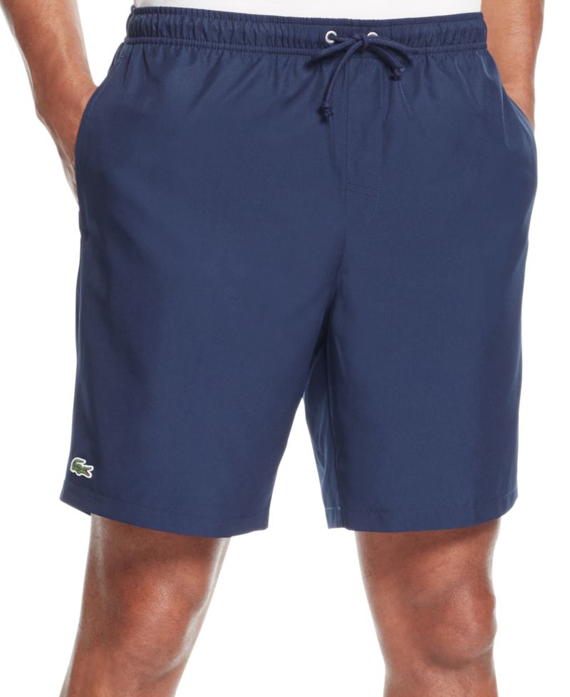 Men's Diamante-Print Drawstring Shorts